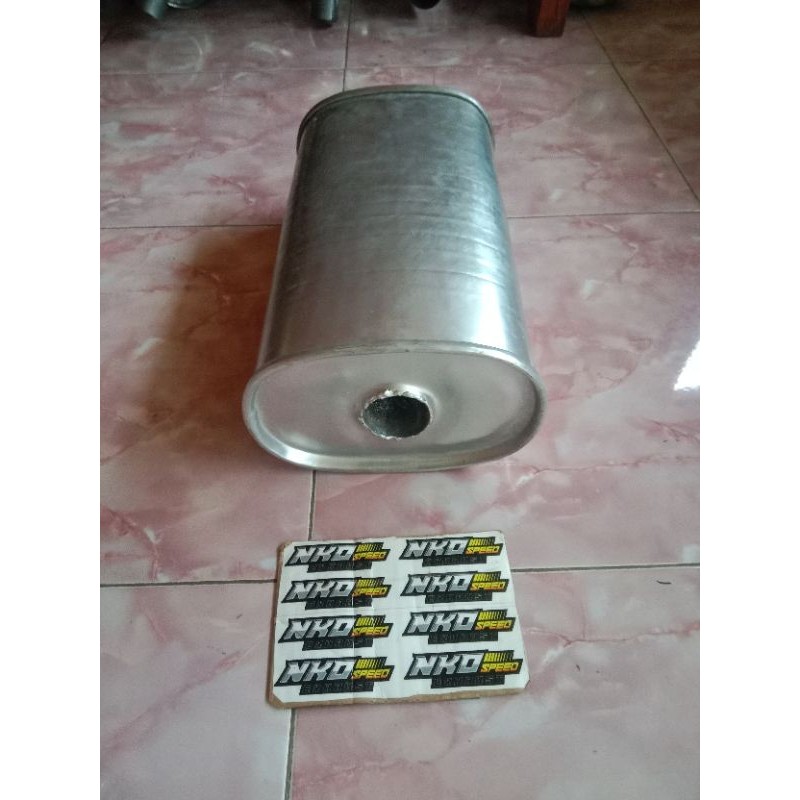 Tabung Standar Knalpot Universal Mobil Sedan