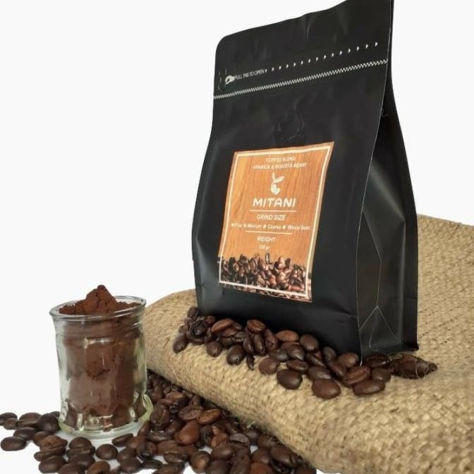 

Kopi Bubuk Blend Espresso Premium 250 Gram | Arabika Robusta