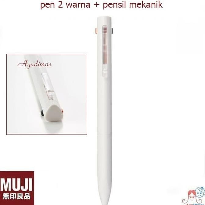 

NEW MUJI Color Ball Pen Mechanical Pencil - Pen warna & pensil mekanik