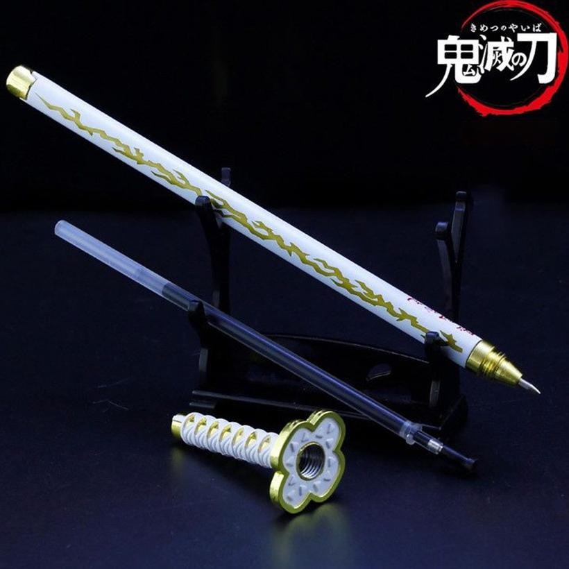 

sd-67 Pena Pulpen Pedang Sword Pen Anime Demon Slayer Kimetsu No Yaiba Tanjiro Zenitsu Giyu Rengoku Alat Tulis Berkualitas