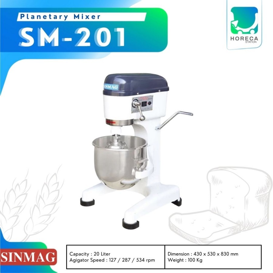 SINMAG Planetary Mixer SM-201 / SM 201 / SM201