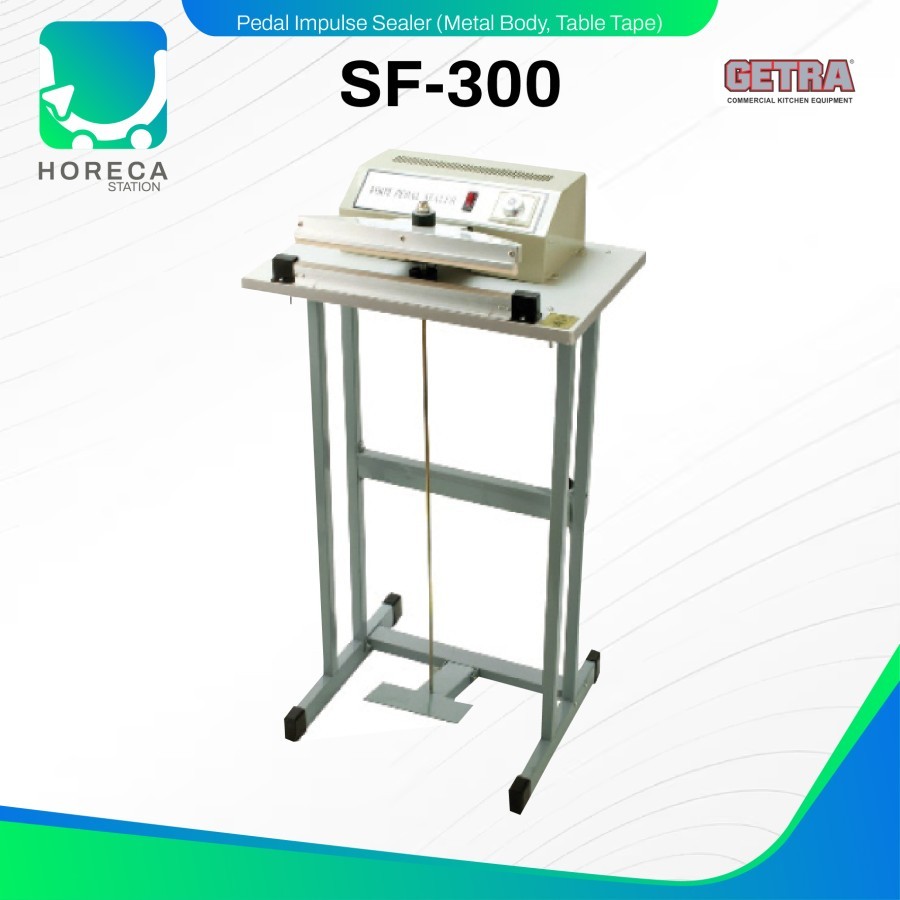 GETRA Hand Impulse Sealer Metal (Table Type) SF-300 / SF 300 / SF300