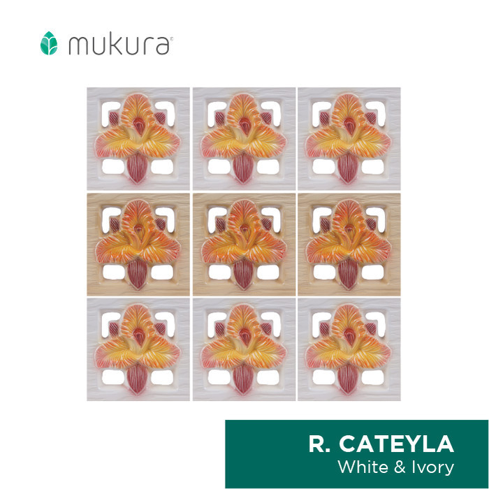 ROSTER KERAMIK LUBANG ANGIN MUKURA BUNGA CATEYLA 20X20CM