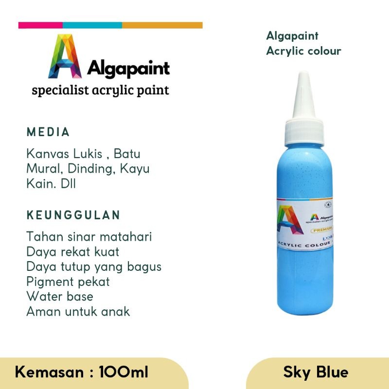 

Algapaint cat akrilik/mural/ lukisan/dinding/kayu/kain/sepatu/painting/catair/lukis/art/catlukis/acrylicpainting/melukis/alatlukis/acrylic/kuaslukis/senilukis/drawing/catminyak/acrylicpaint/pelukis/belajarlukis/perlengkapanlukis/hobilukis/lukisanaesthetic