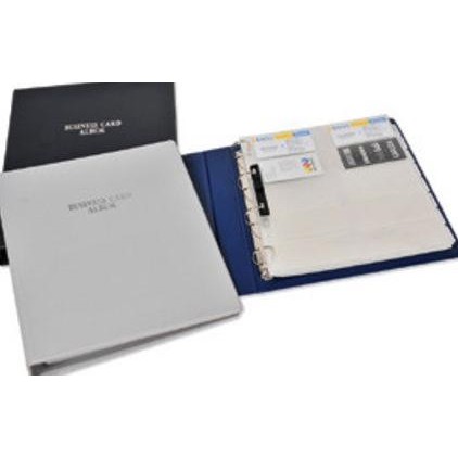 

Bantex Business Card Album A4/Photocard Album/Binder PVC 4 ring - 5599