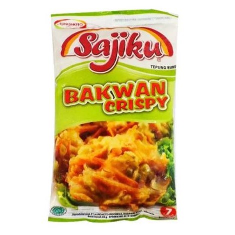 

SAJIKU TEPUNG BUMBU BAKWAN CRISPY 90GR - 009017