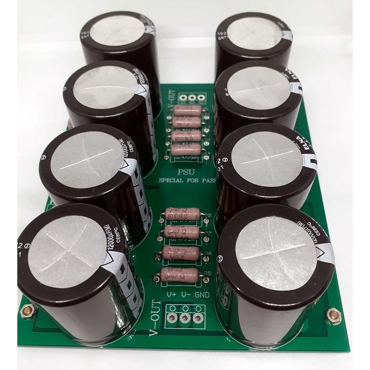 Capacitor Bank Crc For Pass Amp