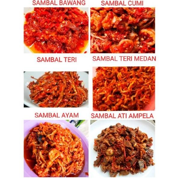 

Sale Sambal / Berkah Sambal / Aneka Sambal / Sambal Cumi / Sambal Teri / Sambal Bawang / Sambal Pedas / Sambal Tuban / Botol Sambal High Quality