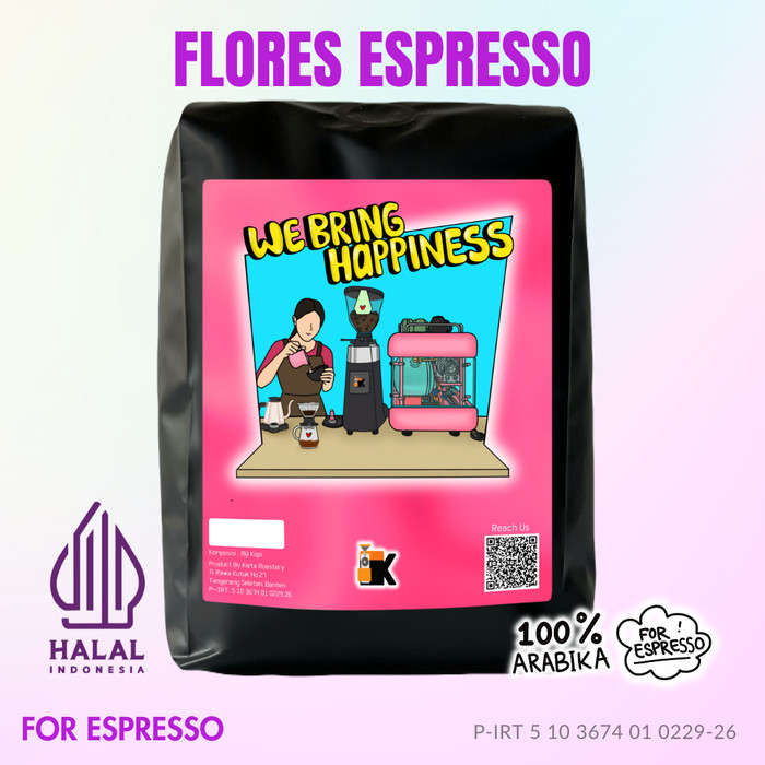 

Biji Kopi Arabika Flores Manggarai Espresso 1Kg