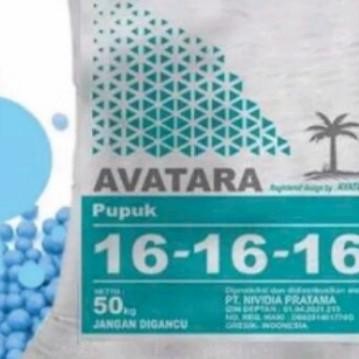 Pupuk Pembenah Tanah Npk 16-16-16 Avatara Isi Berat 50 Kg Via Kargo