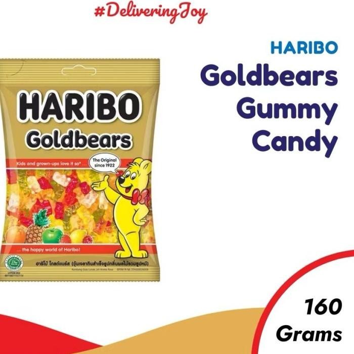 

Haribo Goldbears Gummy Candy Permen 160 gr