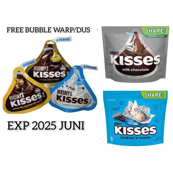 

Hershey chocolate kisses milk / almond / cookies n cream 146g