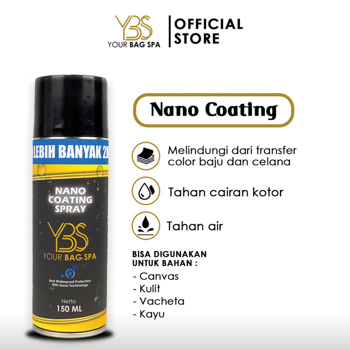EKSLUSIF Nano Coating Spray / Waterproof instant untuk tas dan sepatu
