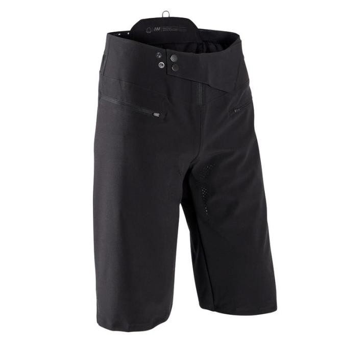 Decathlon Rockrider Celana Pendek Sepeda 2021 - Hitam - 8609350