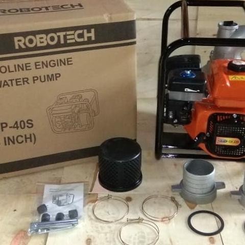 Mesin Pompa Air 4Inch Lpg (Mesin Gx220:8Hp) Merk Robotech [ Chetki ]