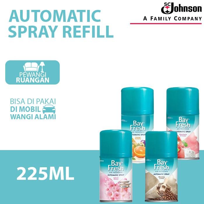 Bayfresh Matic Spray 225ml Pengharum Ruangan Otomatis