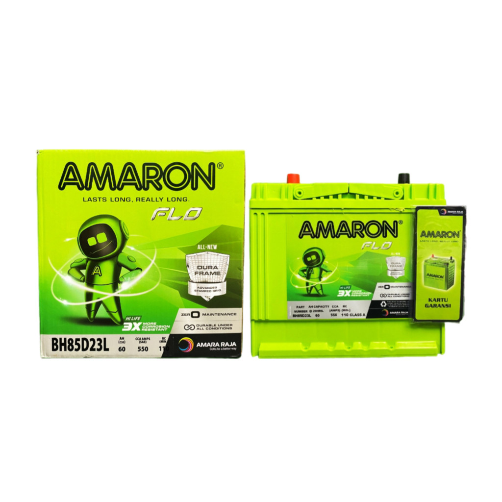 AMARON HI-LIFE Aki Mobil Mitsubishi Outlander 55D23L / 85D23L 60Ah