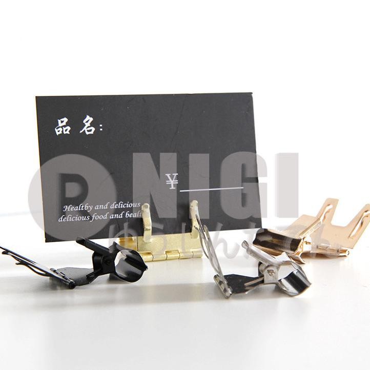 

SALE NIGI 3pcs Jepit Harga Obral Logam Price Tag Untuk Papan Penjepit Harga Po-132