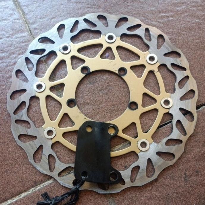 Second Piringan Cakram Crazo 300Mm Yamaha Vixion Old New Nva Piringan Crazo