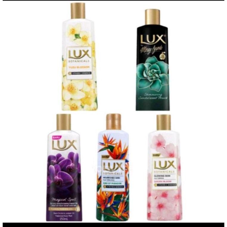 Hits Lux Sabun Cair Botol Soft Rose 250Ml