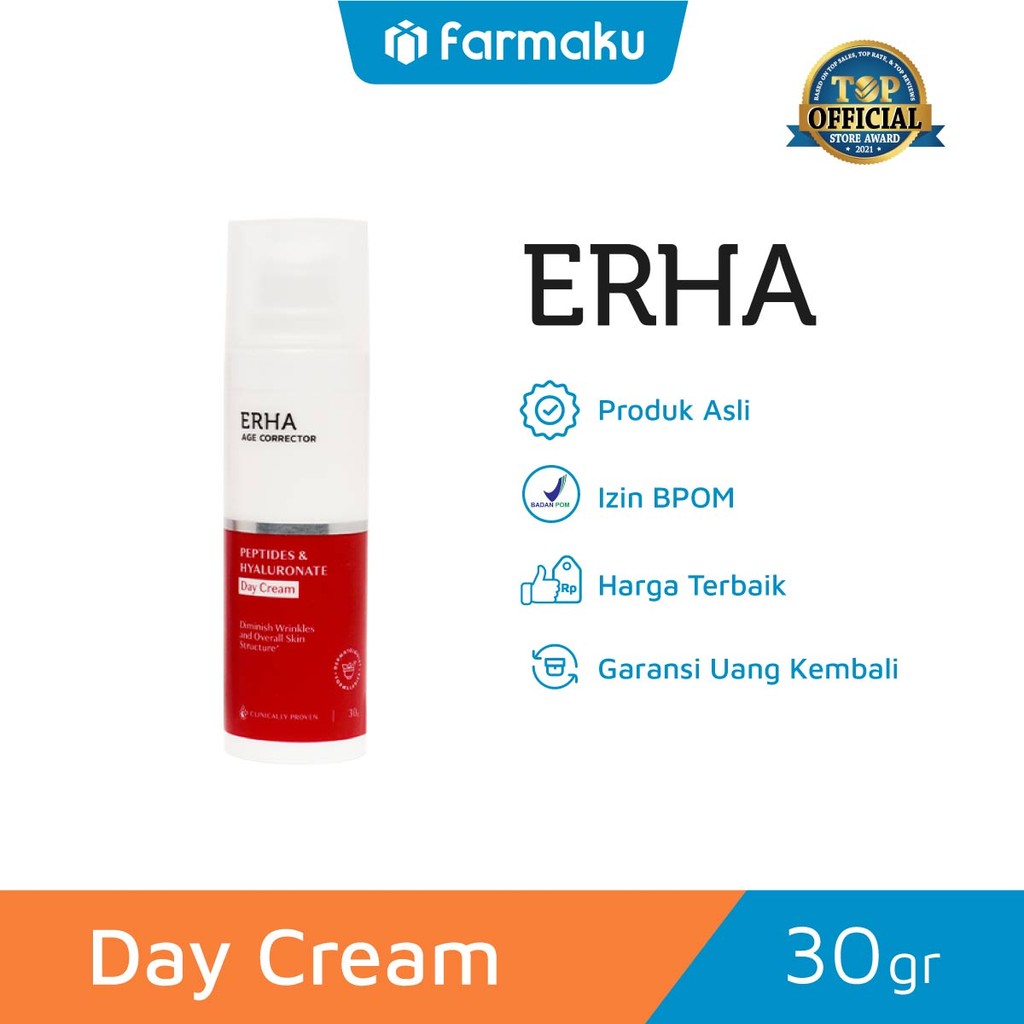 Erha Age Corrector Day Cream Peptides & Hyaluronate 30 gr