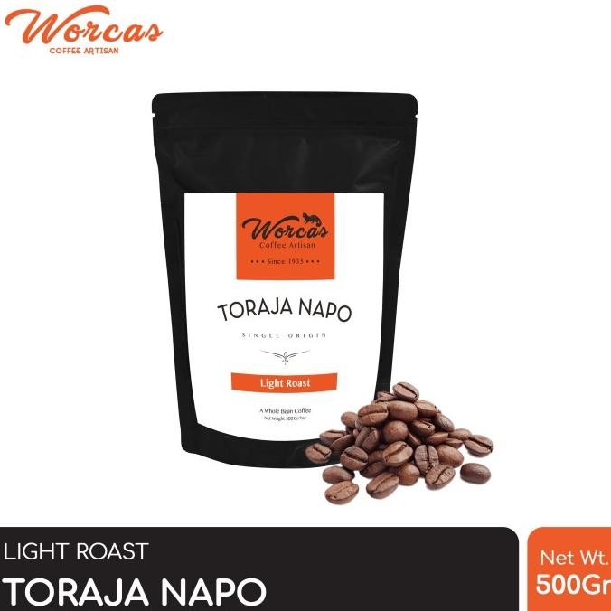 

Kopi Arabica Toraja Napo 500 Gram Light Roast (Biji/Bubuk)