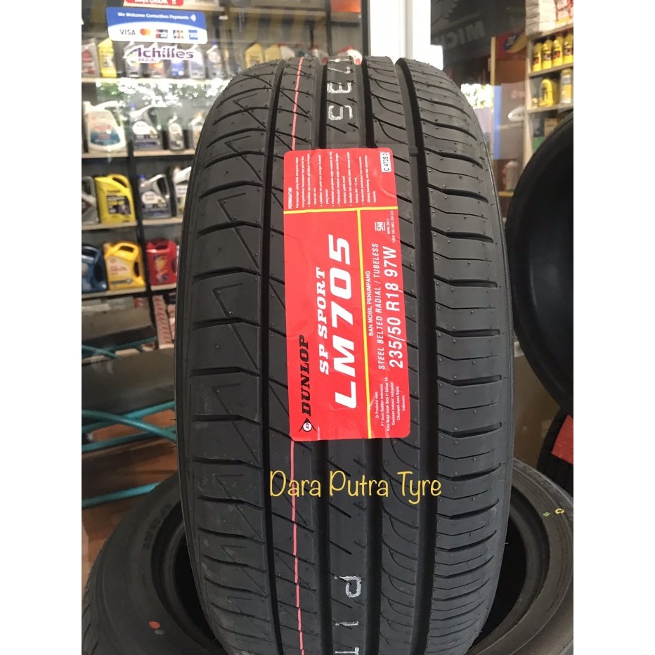 ban 235/50 r18 dunlop lm 705 235 50 18 ( alphard - inova)