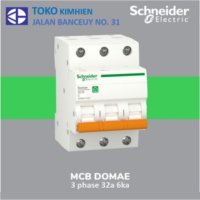 MCB SCHNEIDER 3 PHASE 32A