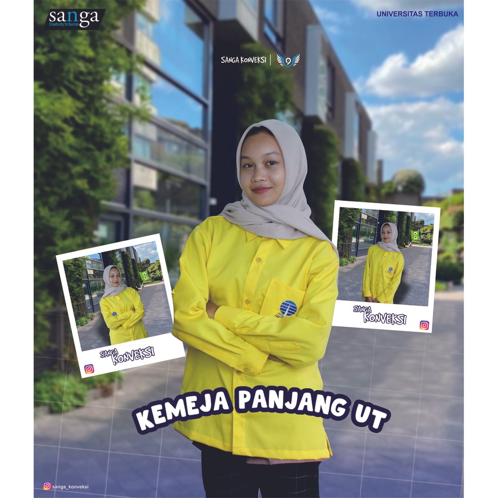 Kemeja PDH UT / Kemeja Universitas Terbuka / Kemeja UT