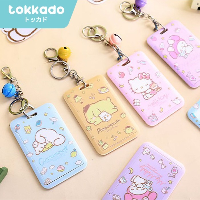 

Terlaris TOKKADO Sanrio Kio Lanyard Original Kartu ID Card Holder Name Tag Lucu SALE