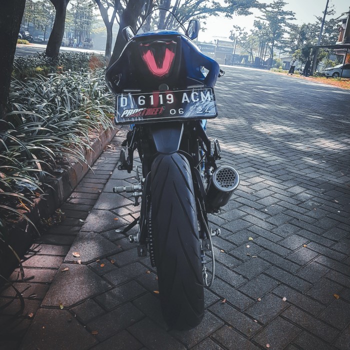 lampu stoplamp gsx 150 custom / variasi model gsx1000 / 3 in 1