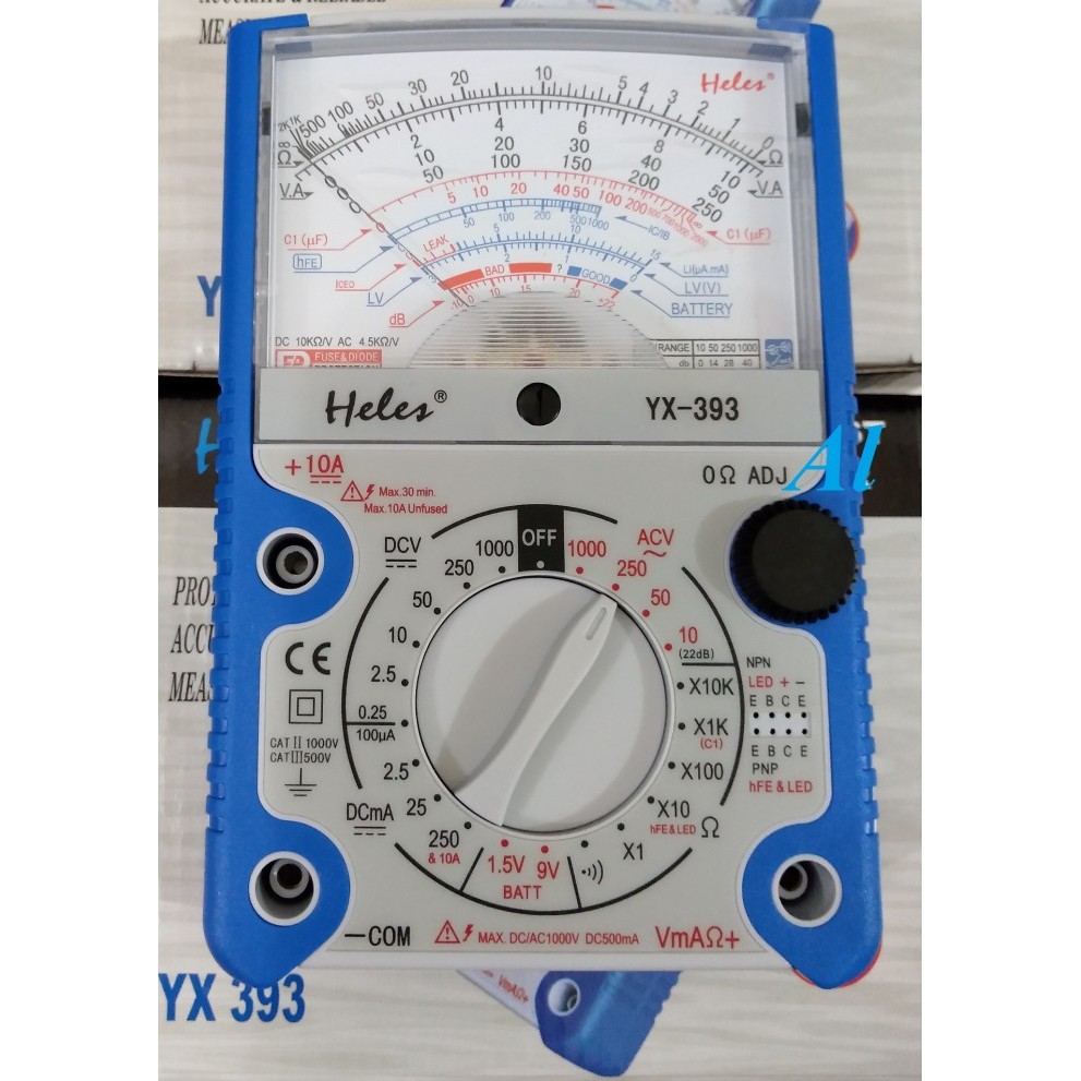 Multitester Multimeter Heles Yx 393