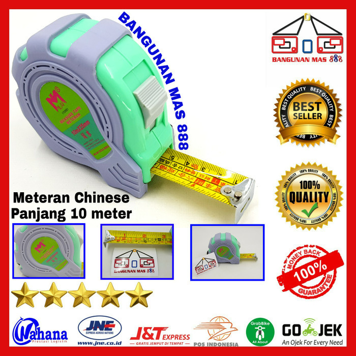 Meteran Hongsui 10 M - Meteran Cina G Meteran China - Meteran Chinese