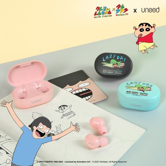 Uneed Tws Bluetooth 5.1 Crayon Shinchan X Tahilalats