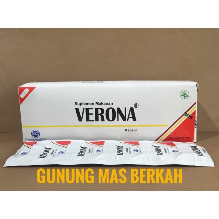 

VERONA Verona verona ferona Kapsul - Untuk memelihara Fungsi Hati