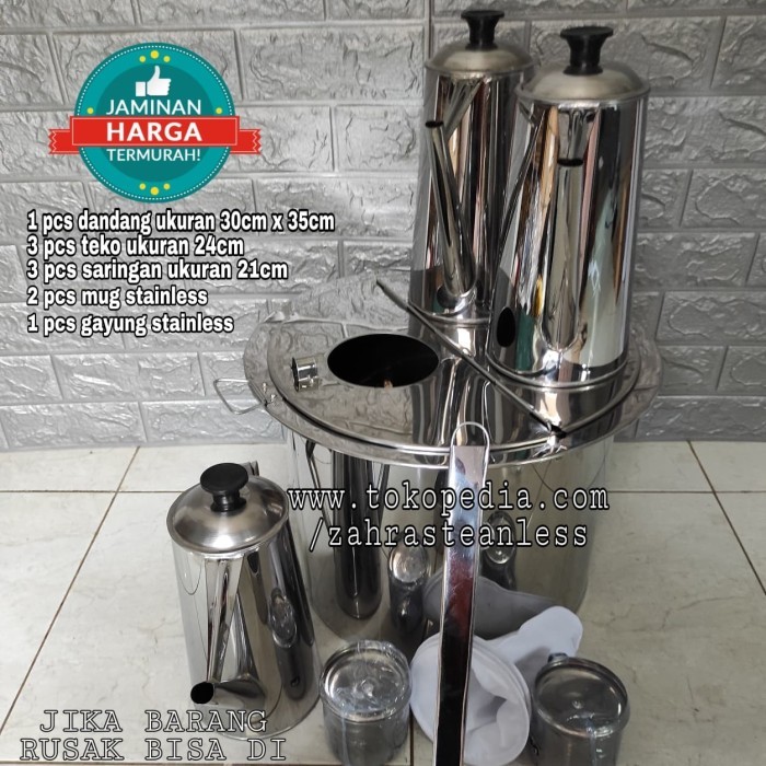 

Dandang thai tea lengkap murah berkualitas
