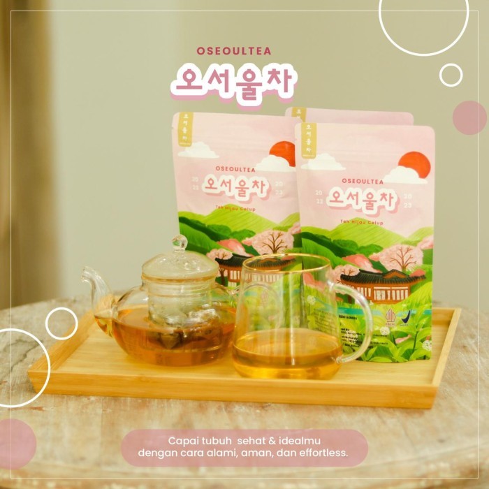 

OSEOULTEA SLIMING TEA TEH DIET DETOKS TEH HIJAU 100%