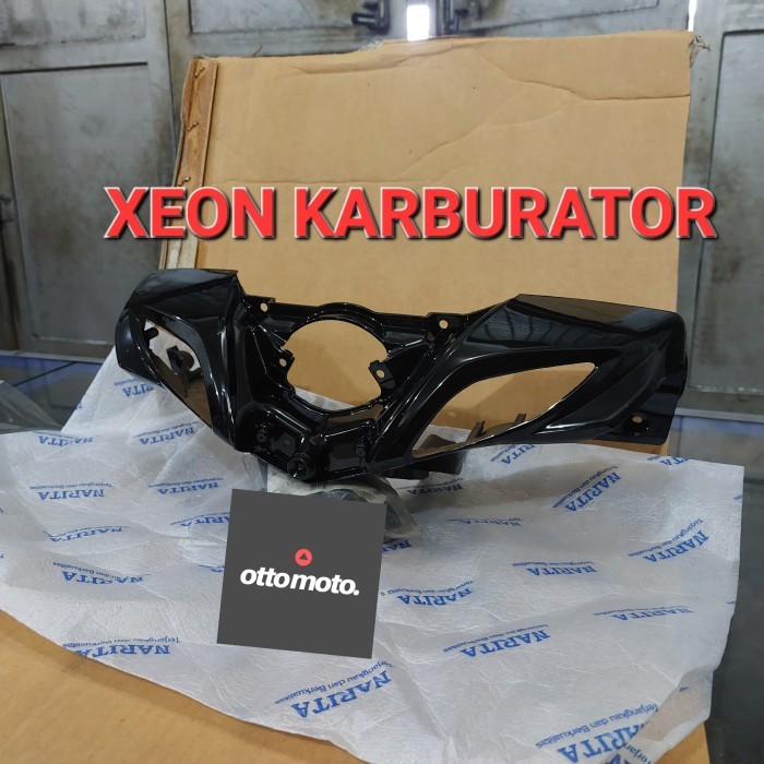 BATOK DEPAN COVER KEPALA DEPAN HITAM XEON KARBURATOR 2010 - 2012