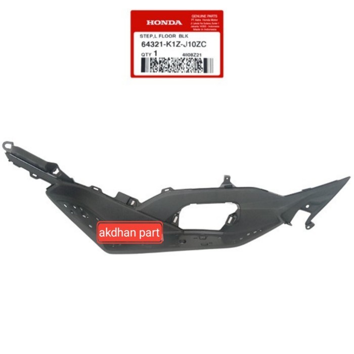 64321-K1Z-J10ZC Cover Dek Lantai Bawah Kiri Step L Floor PCX 160