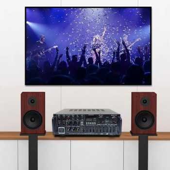 TaffSTUDIO Amplifier Mixer Audio Bluetooth USB Subwoofer Karaoke