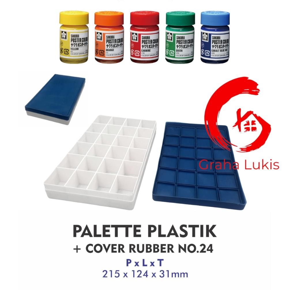 

ORIGINAL Palette Plastik Untuk Cat Poster - Palet Plastik Tutup Ka-67