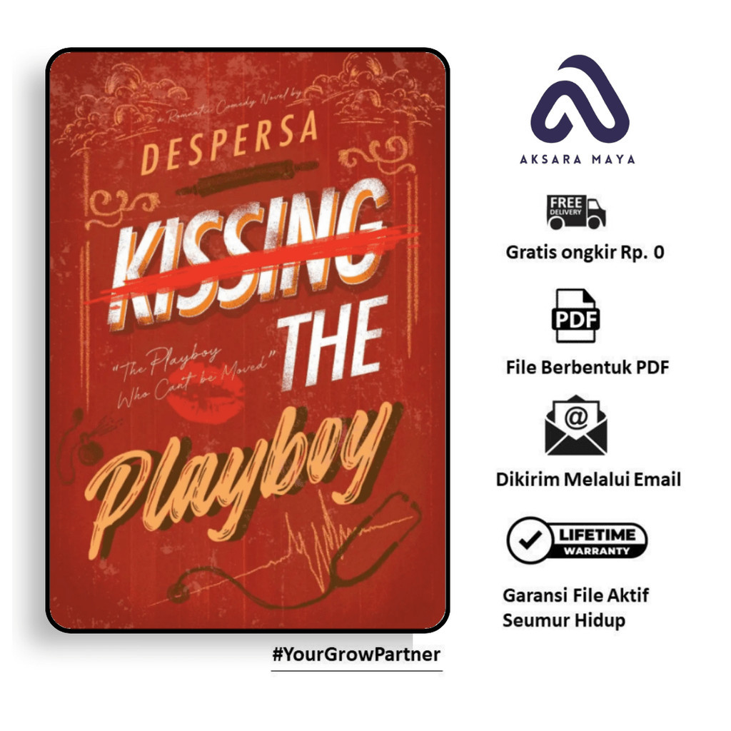 

1241. Kissing the Playboy By Despersa Book BEST Seller - AKSARAMAYA