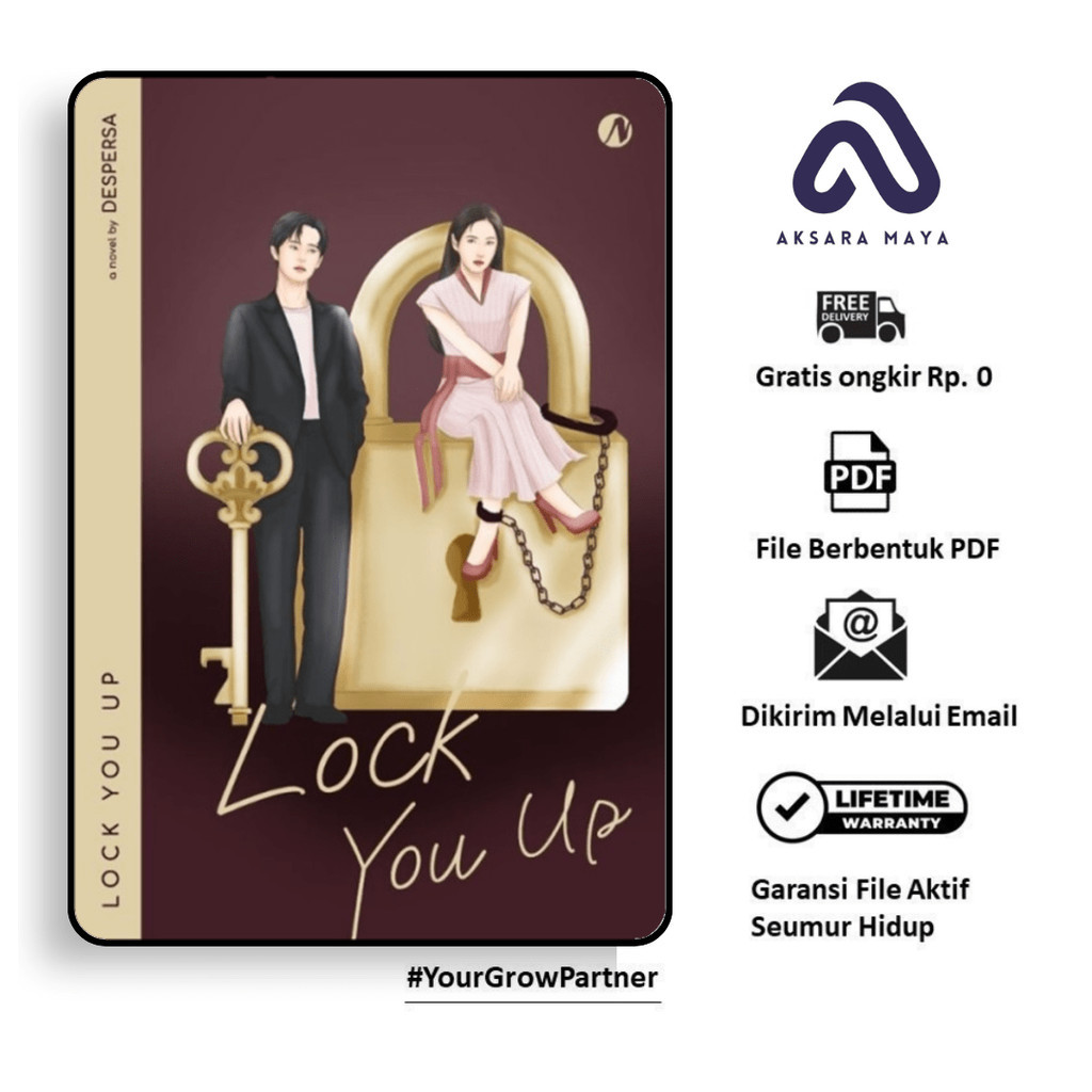 

1235. Lock You Up By Despersa Book BEST Seller - AKSARAMAYA