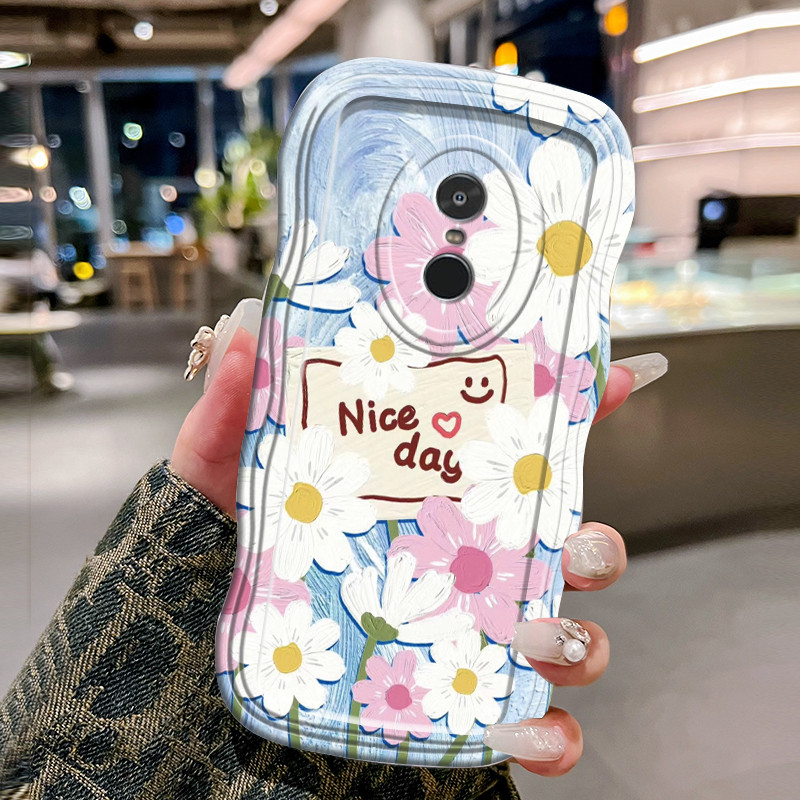 Casing Hp Untuk Xiaomi Redmi Note 4 Note 4X Note 4 Pro Case Casing Softcase bunga penutup pelindung 