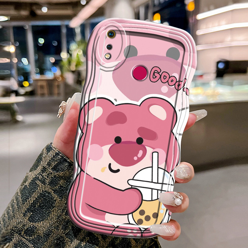 Casing Hp Untuk Realme 3 3i 3 Pro X Lite Case gelombang Softcase Silikon Kesing baru model Casing HP