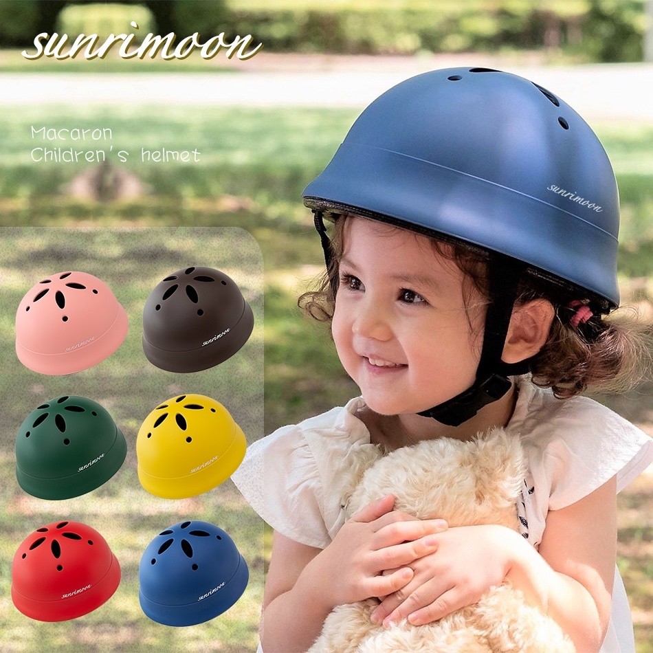helm setengah anak-anak helm olahraga luar ruangan bayi helm sepeda anak-anak berusia 2-5 tahun helm