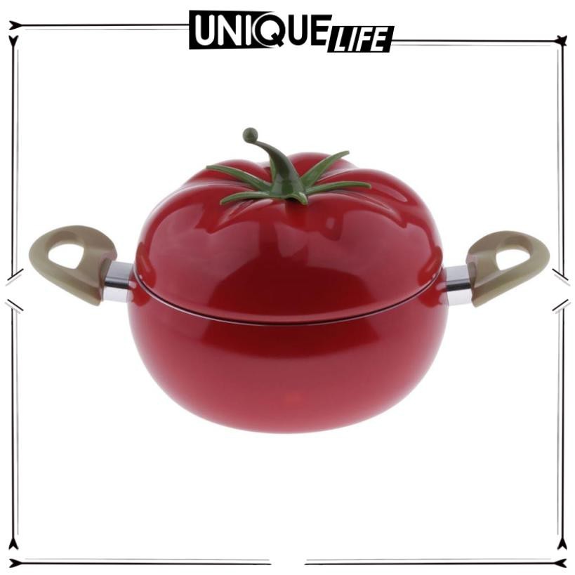 Tomat bentuk stockpot casserole aluminium non-stick aluminium dapur memasak panci sup |A6E113D9|