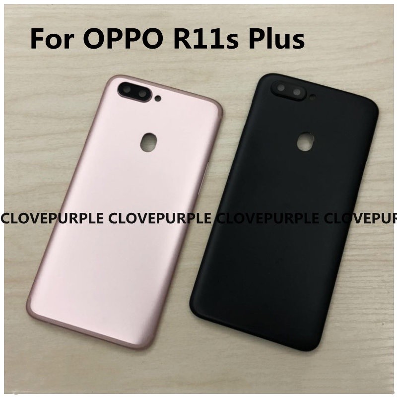Untuk Oppo R11s Plus Penutup Baterai Belakang Casing Pintu Belakang untuk OPPO CPH1721 R11S Plus Pen