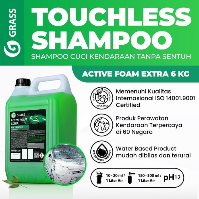 Grass Active Foam Extra 6 Kg Touchless Shampoo