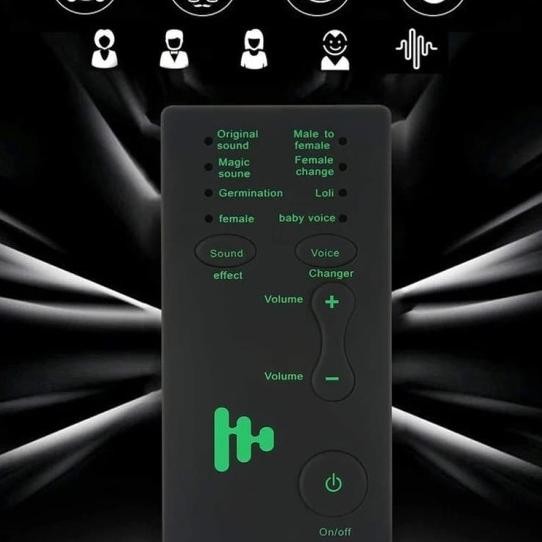 Headset Perubah Suara Voice Changer Terbatas Stok